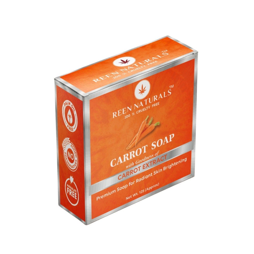 CARROT SOAP - 125g – Reen Naturals