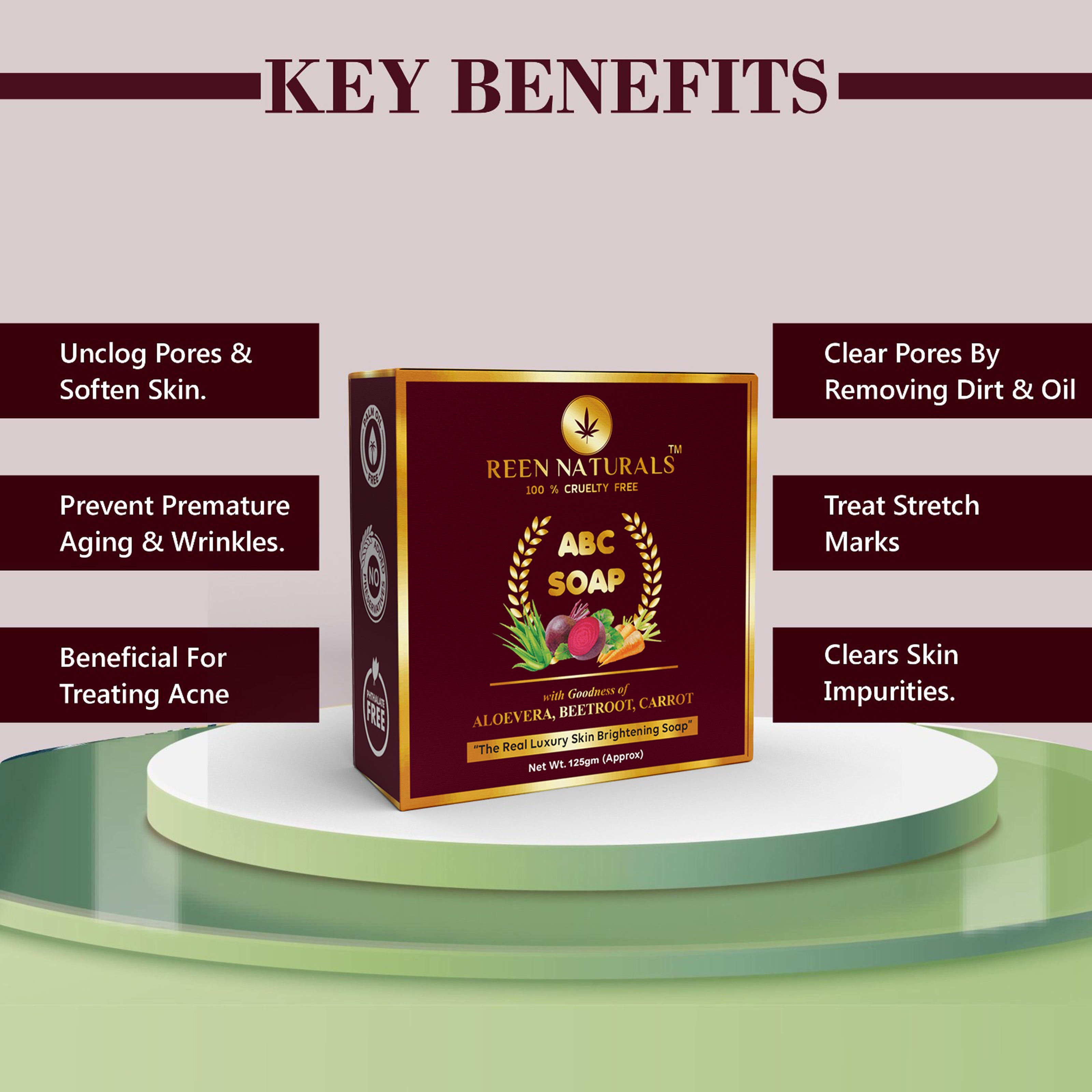 ABC SOAP - PREMIUM SOAP 125g
