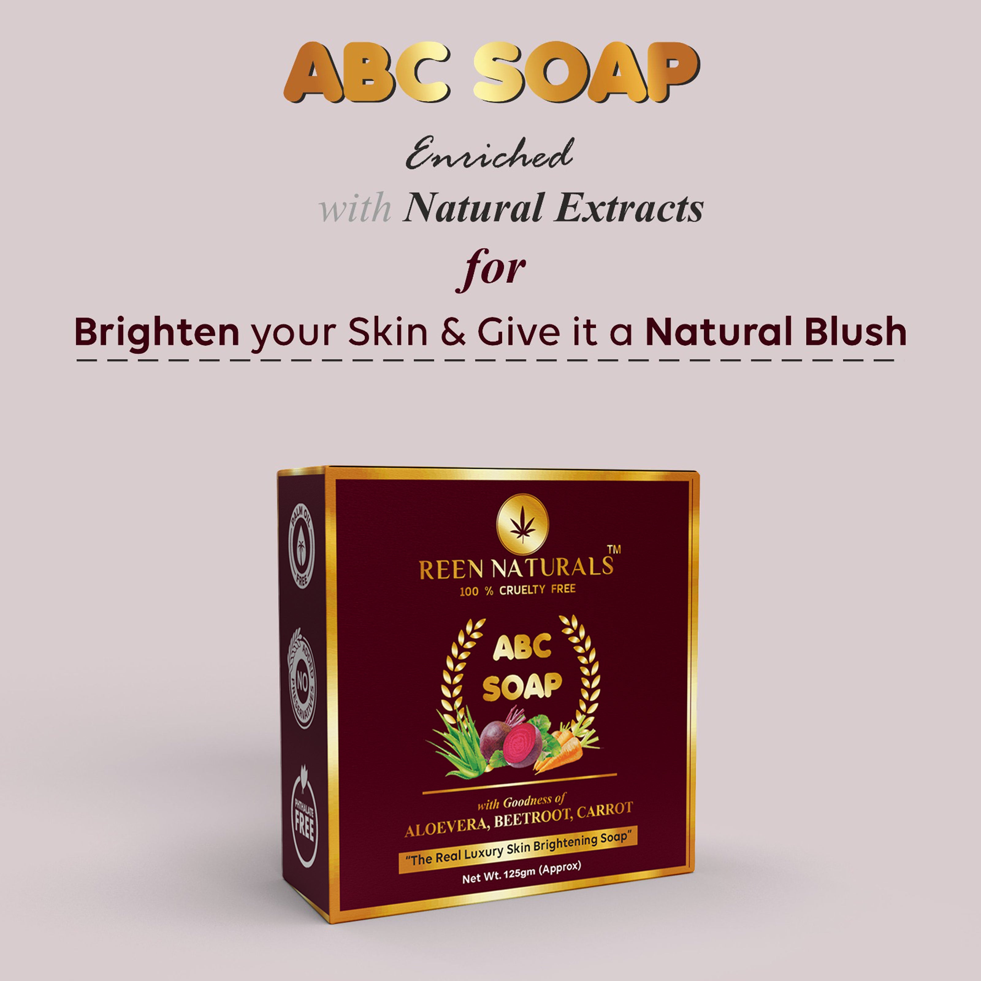 ABC SOAP - PREMIUM SOAP 125g
