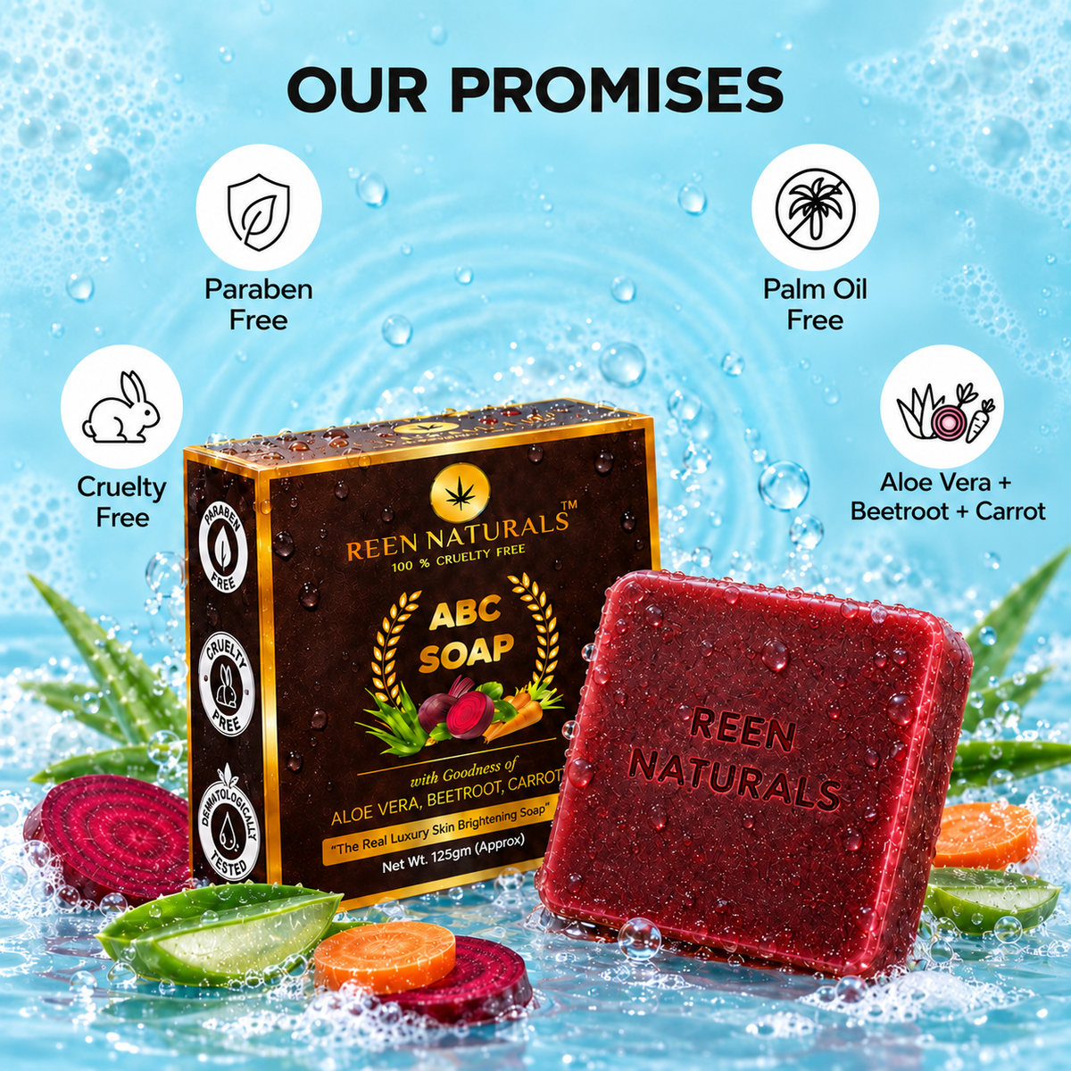ABC SOAP - PREMIUM SOAP 125g