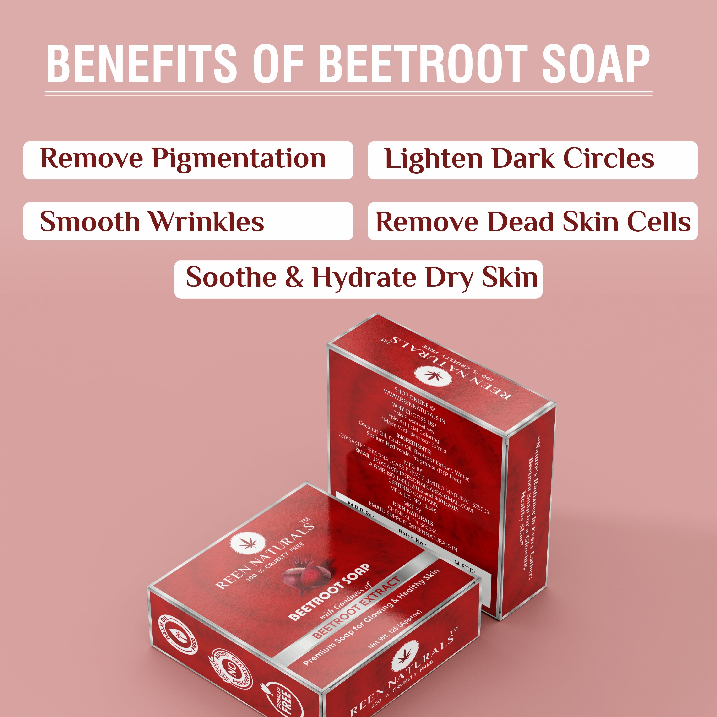 BEETROOT SOAP -125g