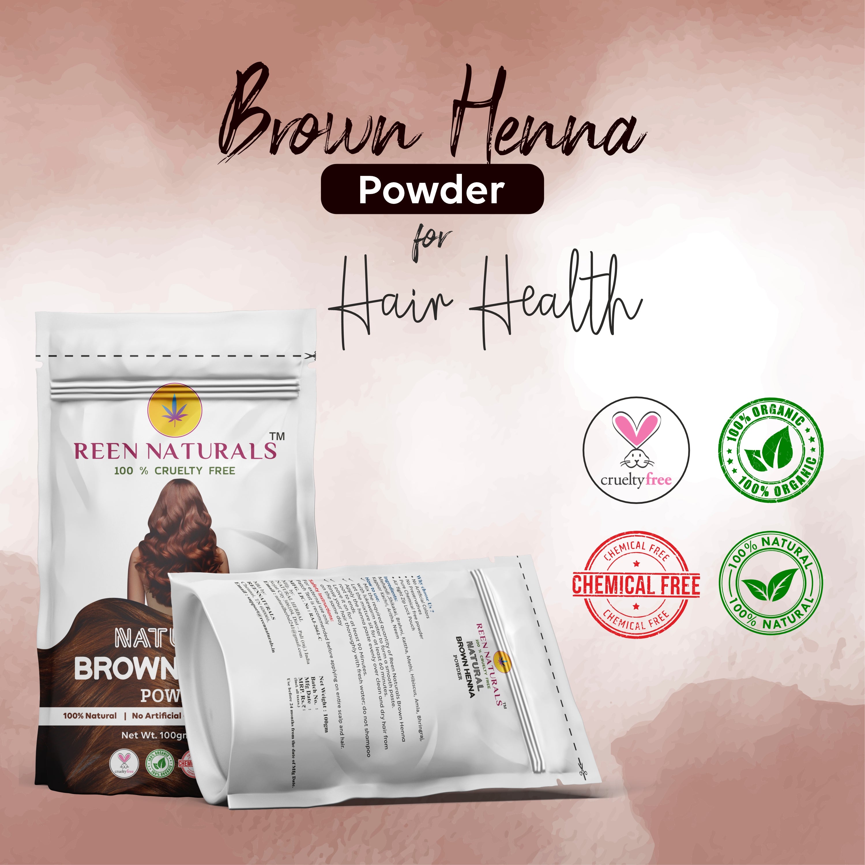 BROWN TWIN Pack (2 x 100g)