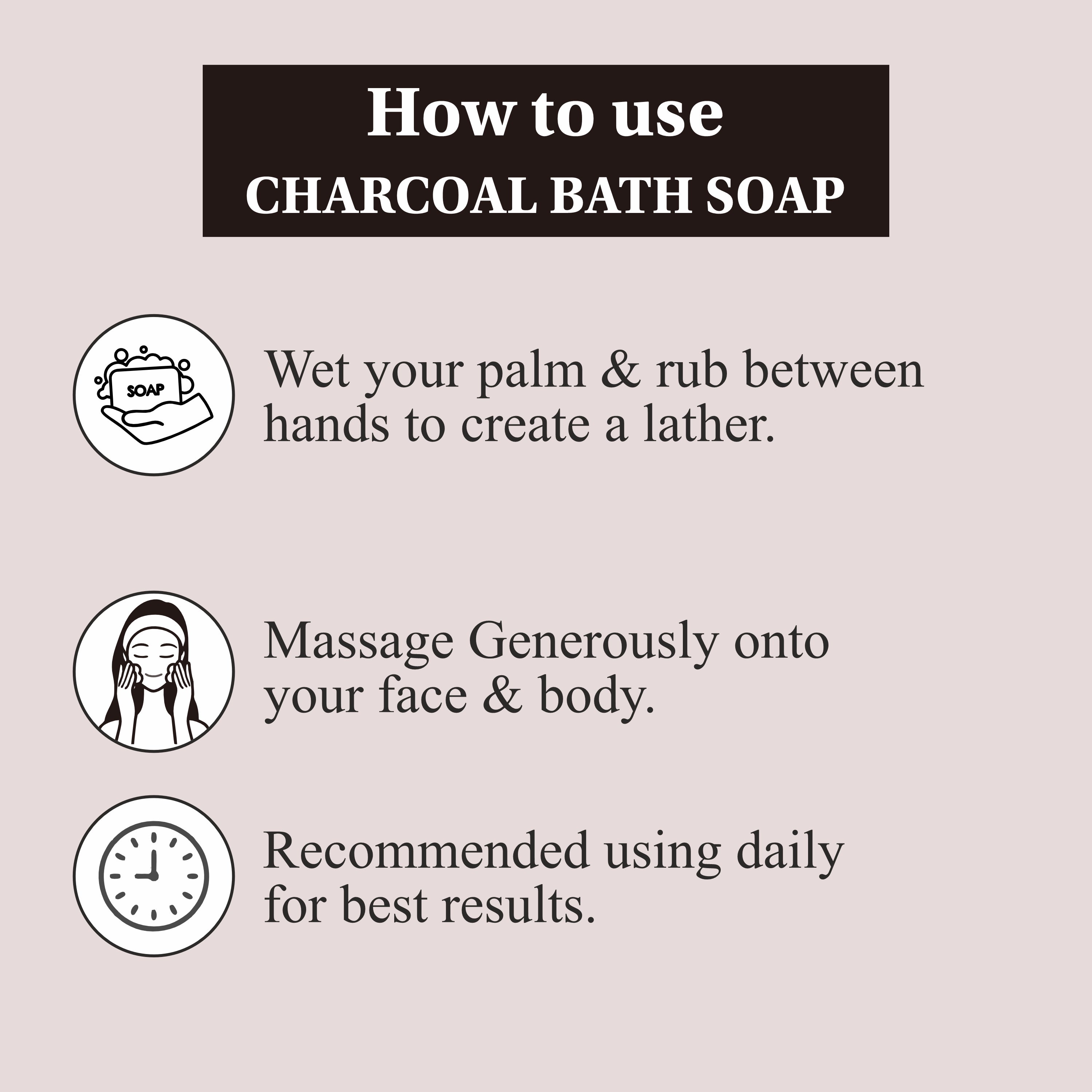 CHARCOAL SOAP -125g