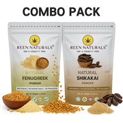 Fenugreek + Shikakai Combined Hair Pack - 100gms Each