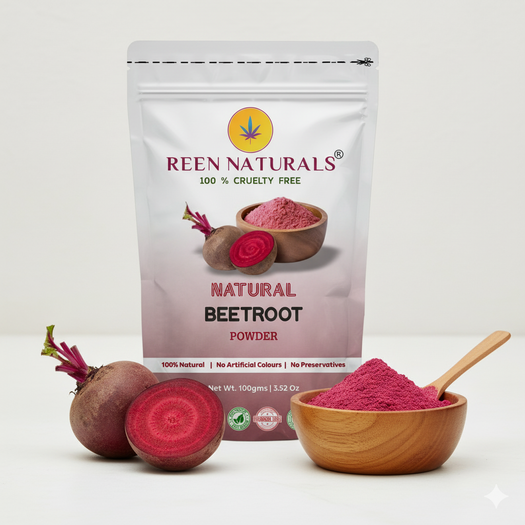 TEETH & LIP COMBO – Bamboo Charcoal & Beetroot powder 100 grams each