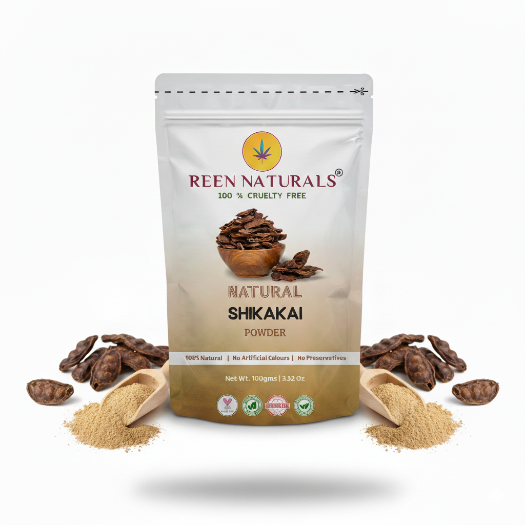 TRIO COMBO - Shikakai, Amla, Reetha Powder Hair Care - 100 grams Each