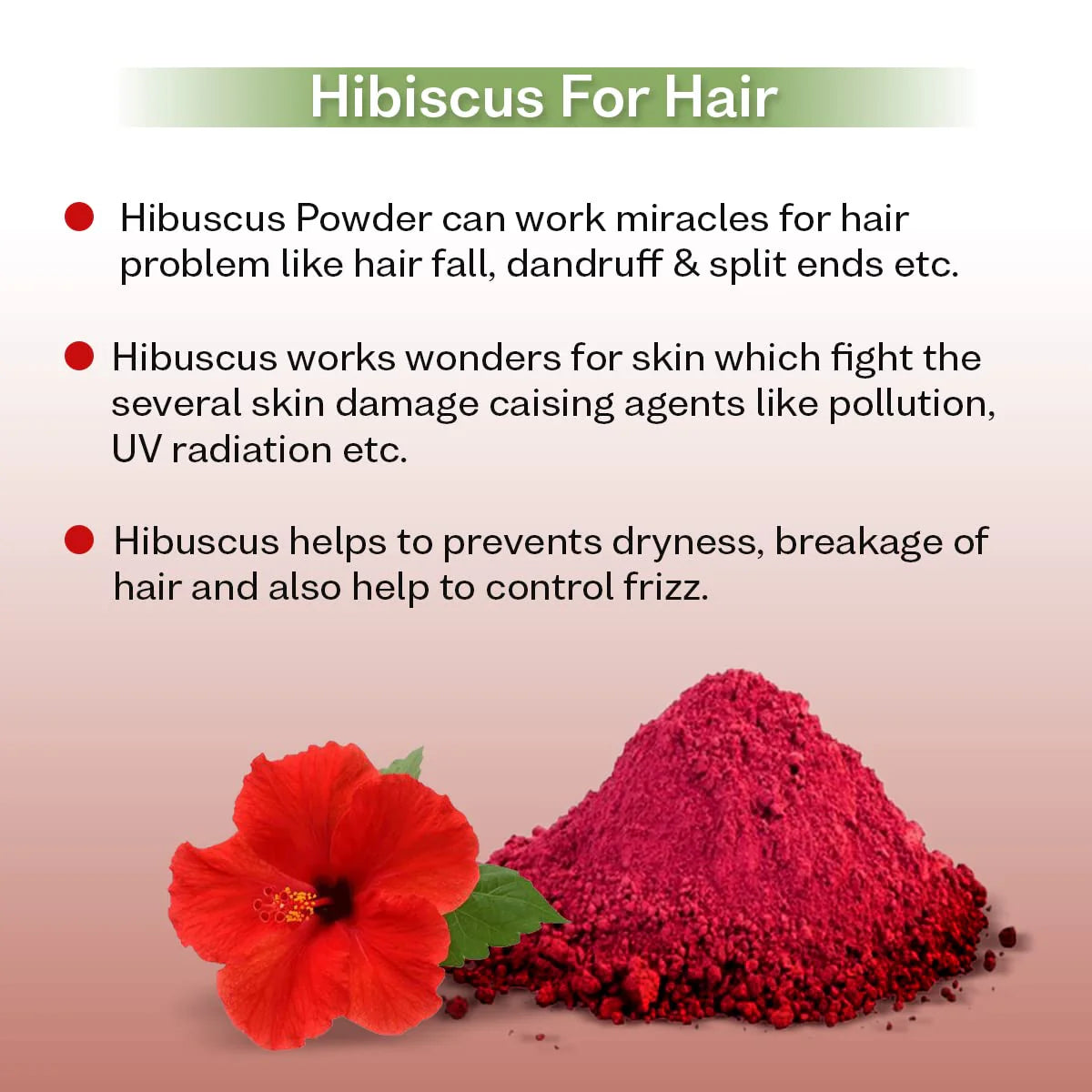 Hibiscus powder for hair growth 100 Grams