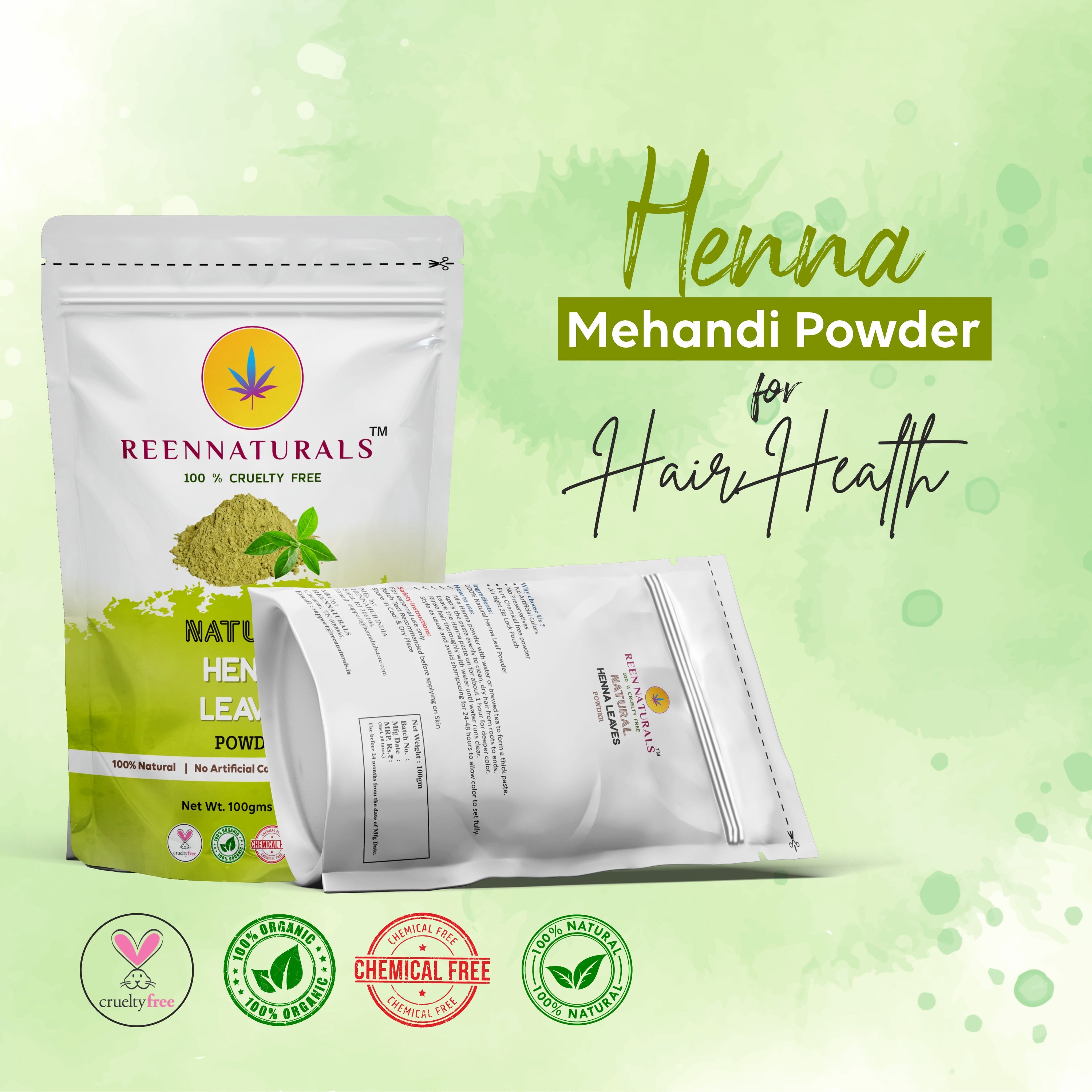 HENNA POWDER TWIN PACK (2 X 100)