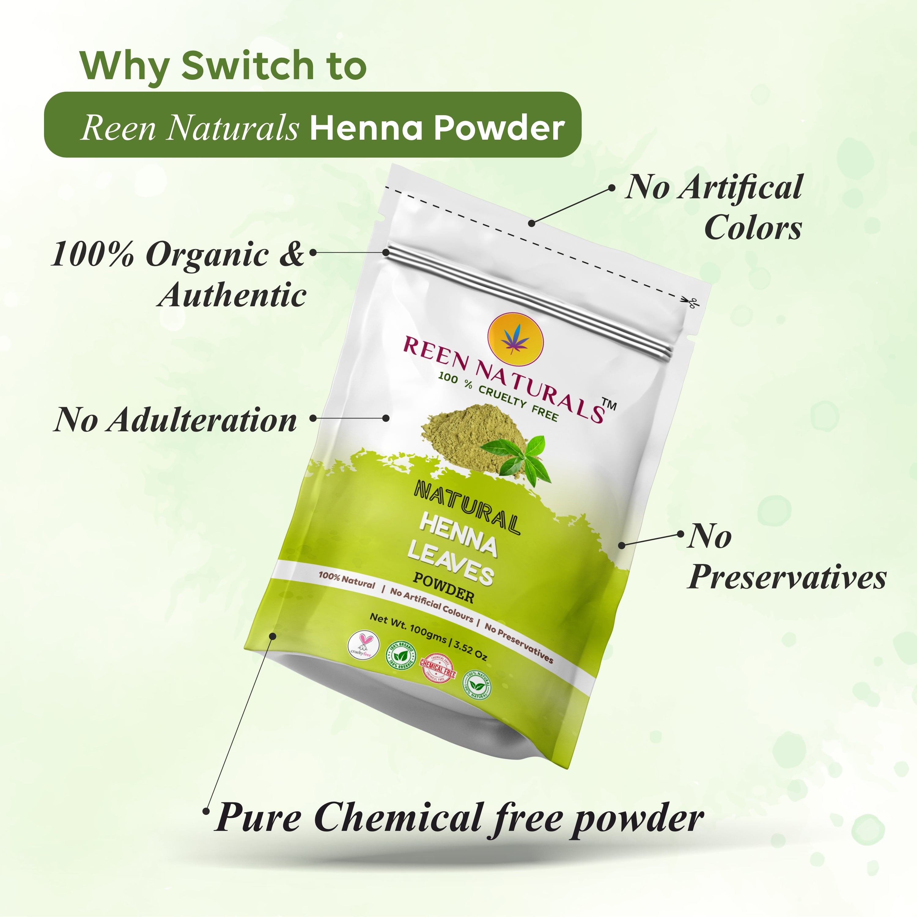 Henna powder