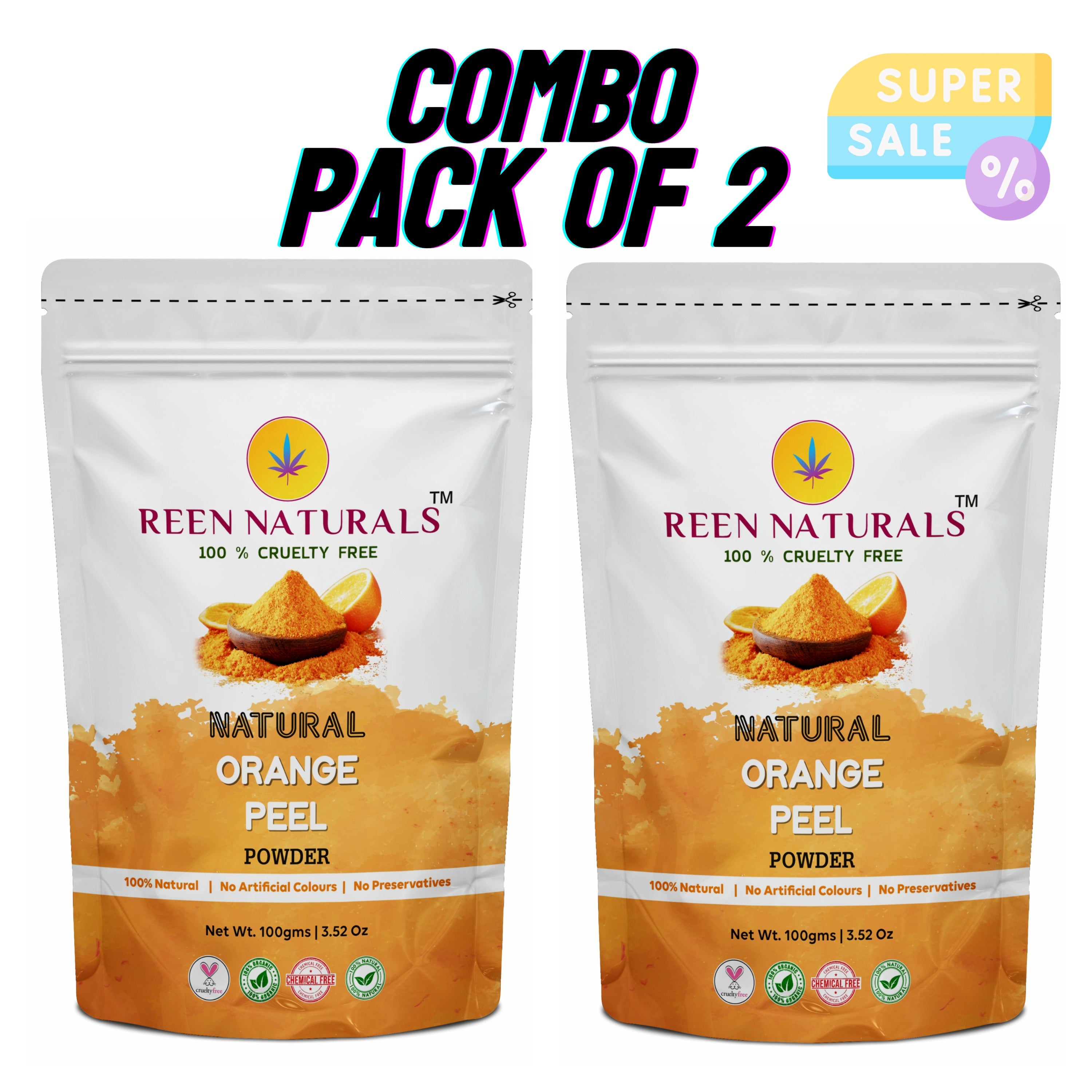 ORANGE TWIN PACK (2 x 100g)