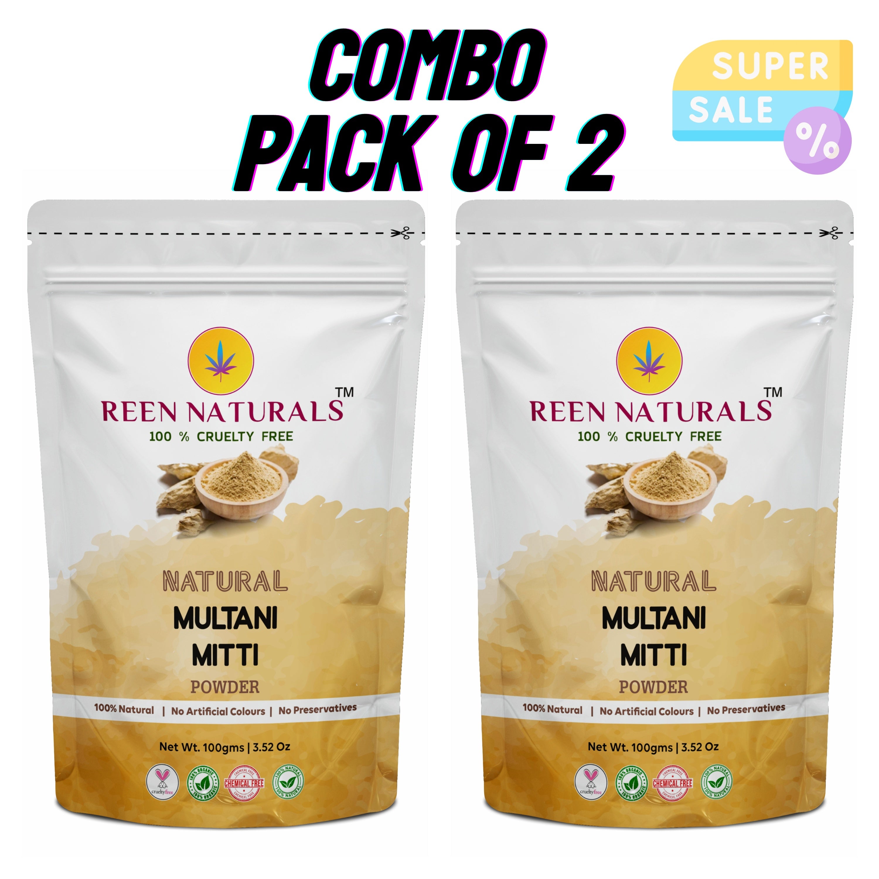 MULTANI TWIN Pack (2 X 100g)