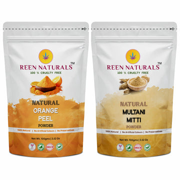 Orange Peel & Multani Mitti - Skin Brightening Combo