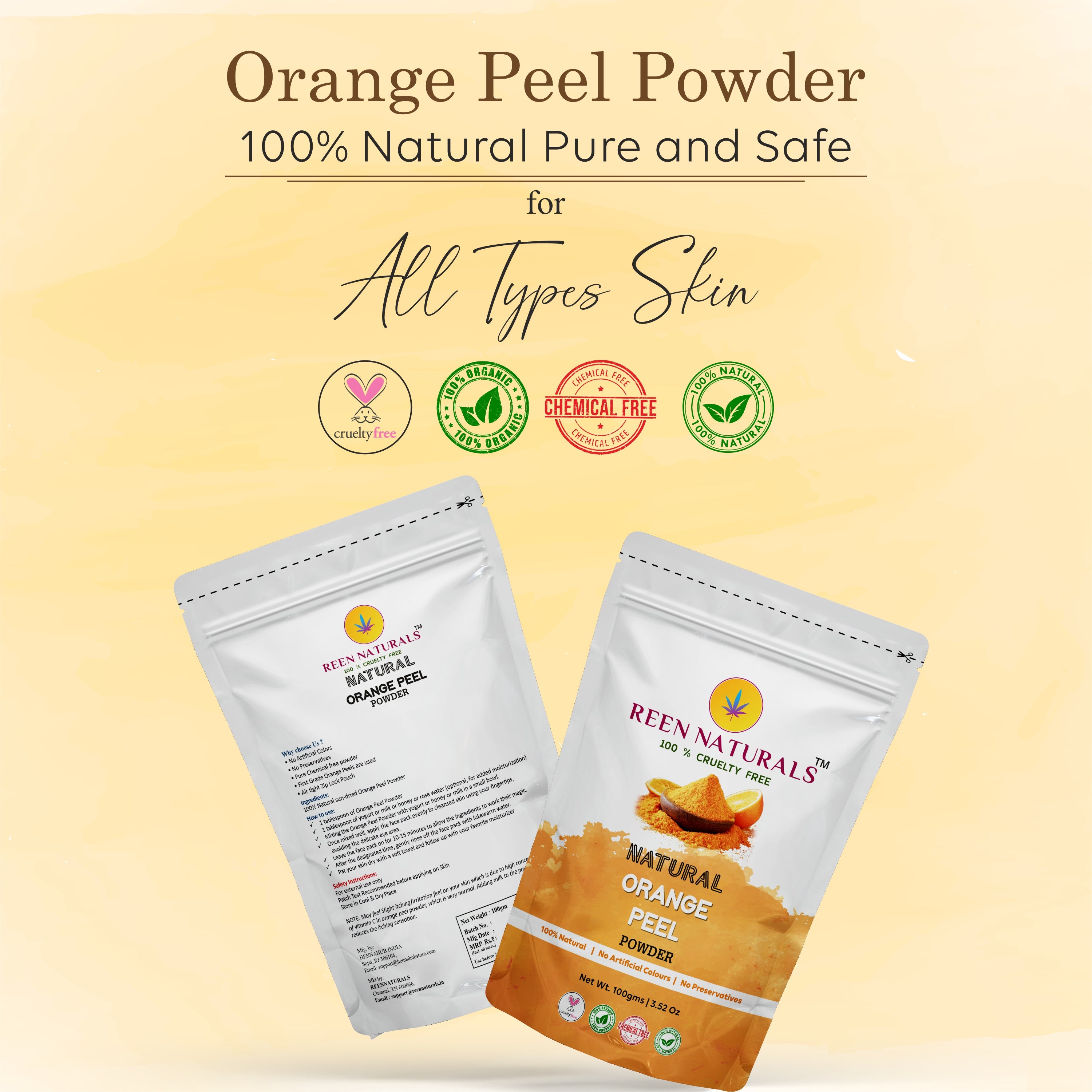 ORANGE TWIN PACK (2 x 100g)