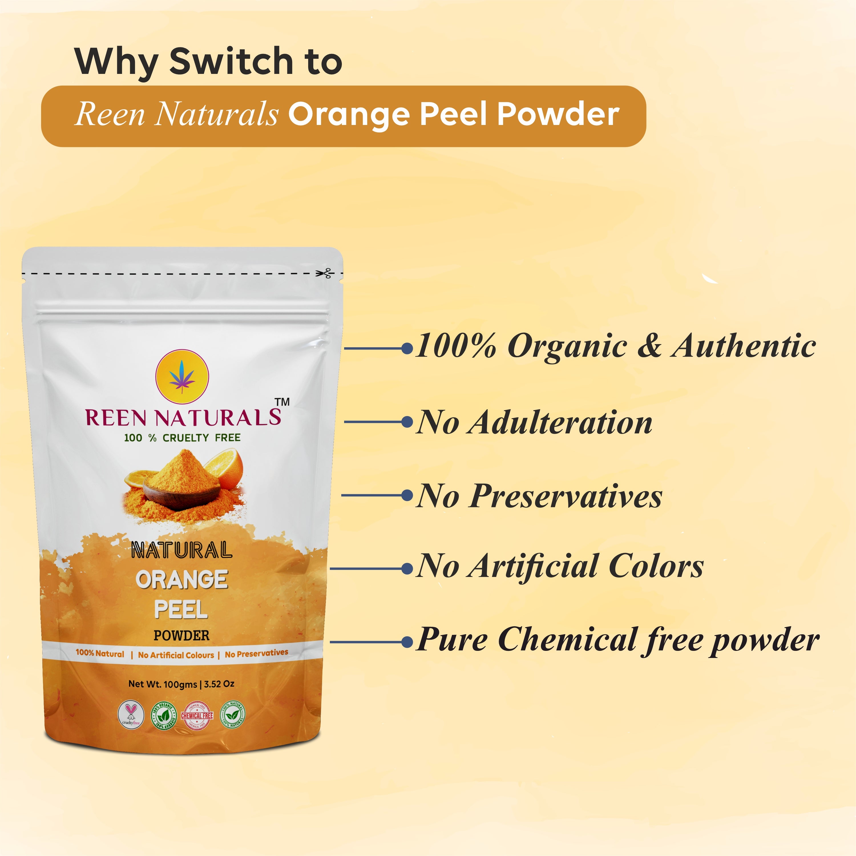 Orange Peel & Multani Mitti - Skin Brightening Combo