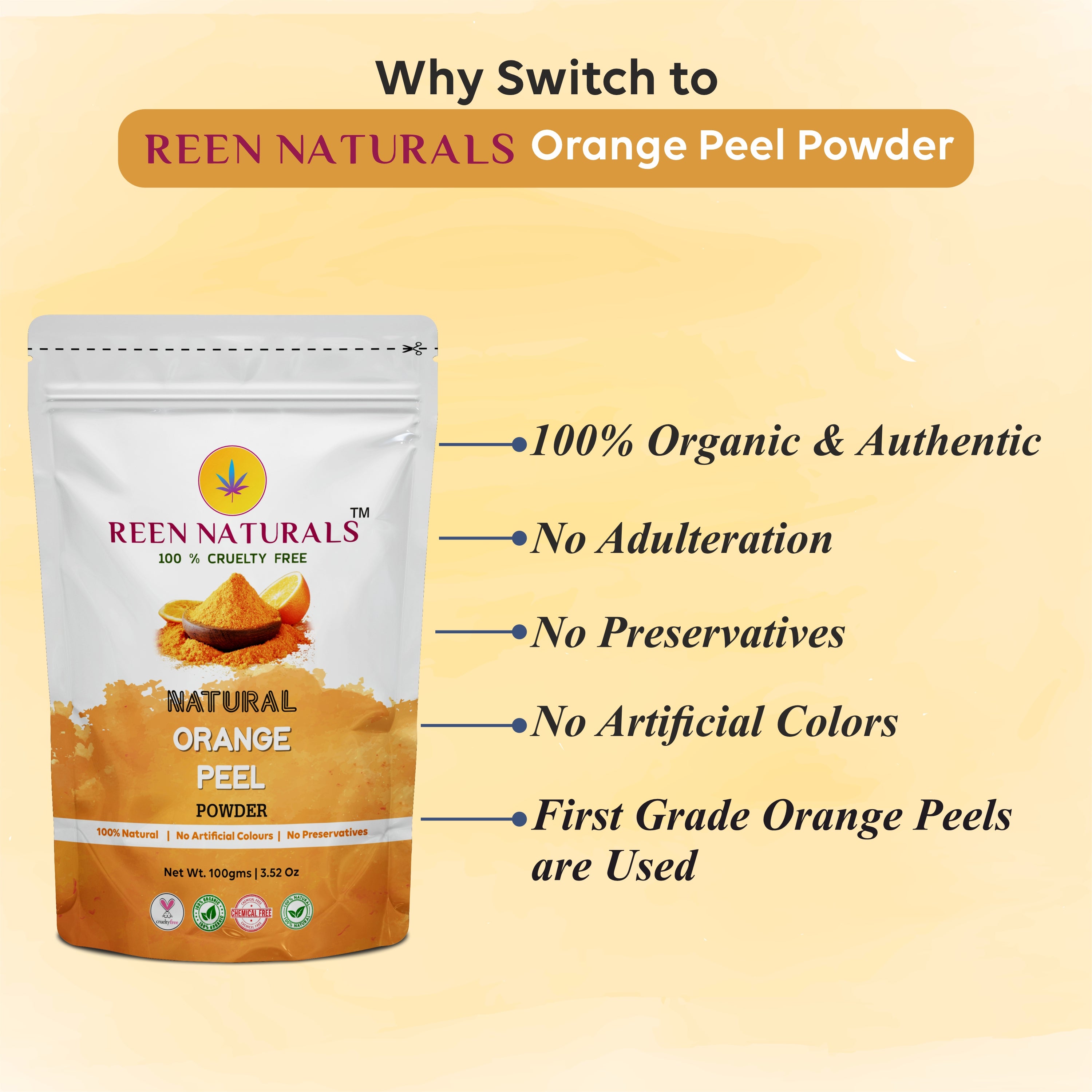ORANGE TWIN PACK (2 x 100g)