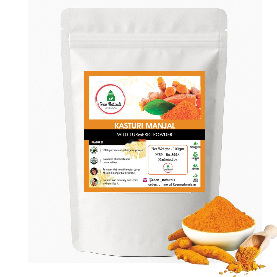 Kasturi Manjal/ Wild Turmeric Powder 100gm Pack