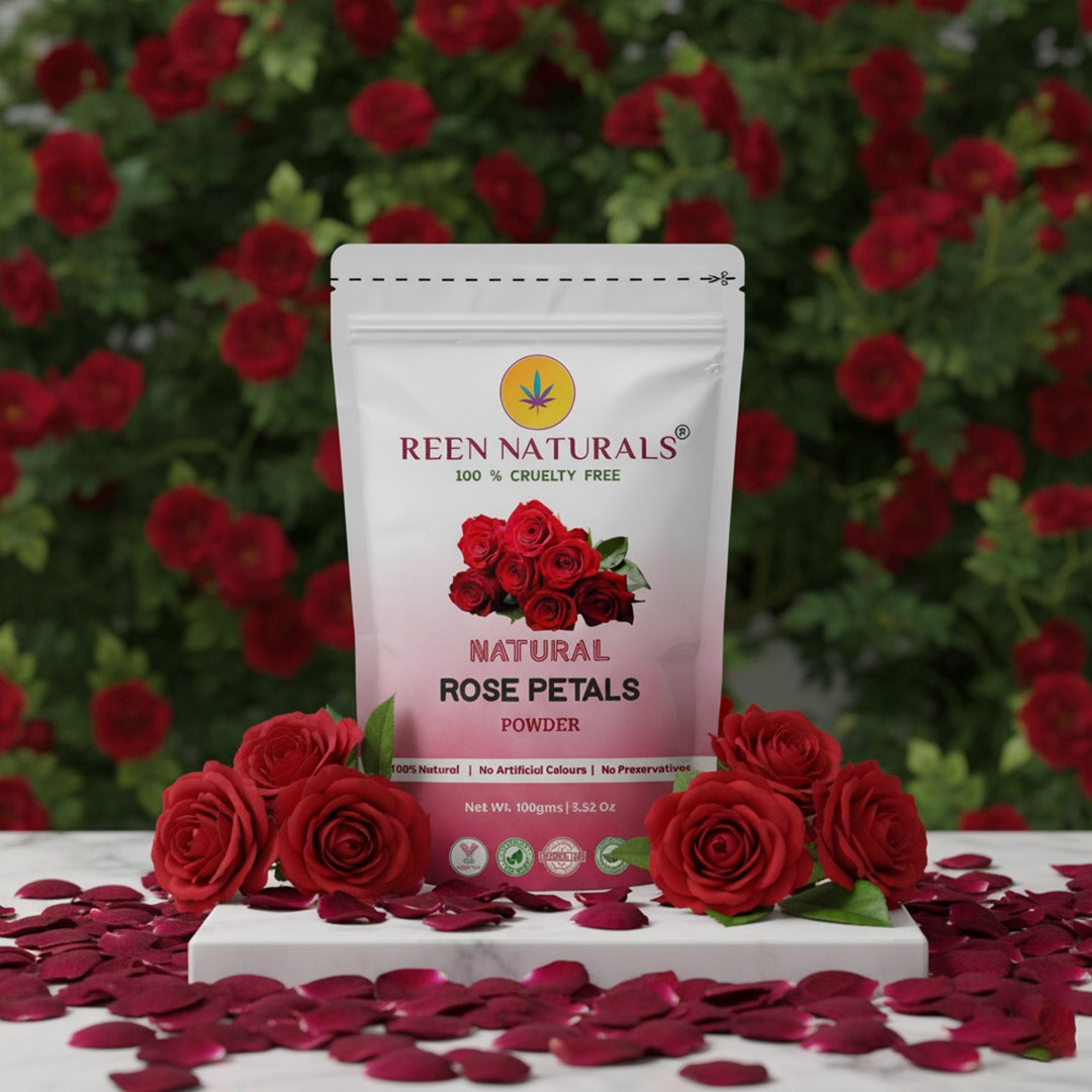 Rose Petal Powder for Glowing Skin – 100g (NEW)