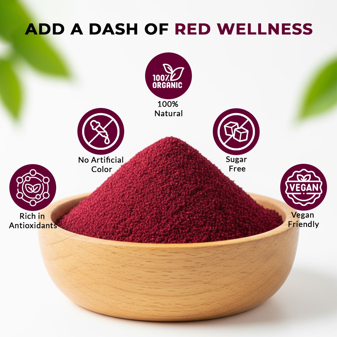 Beetroot Powder For face Brightening 100 grams