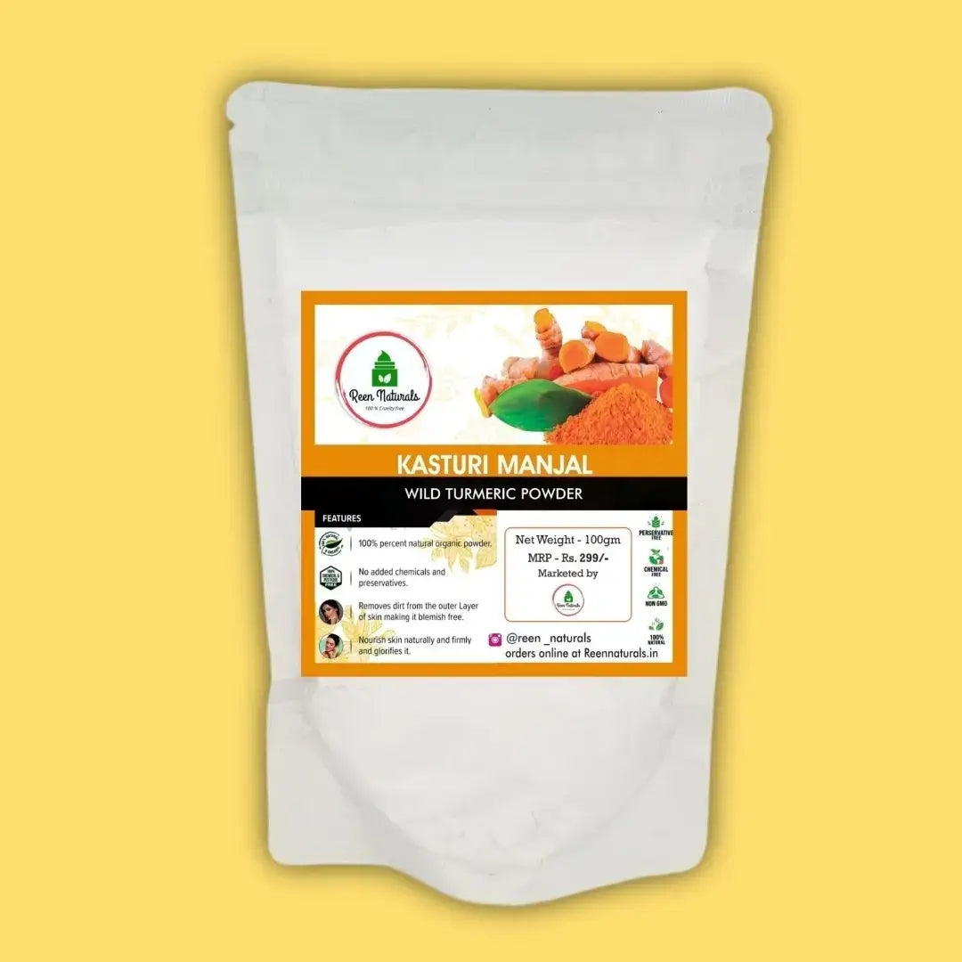 Kasturi Manjal/ Wild Turmeric Powder 100gm Pack