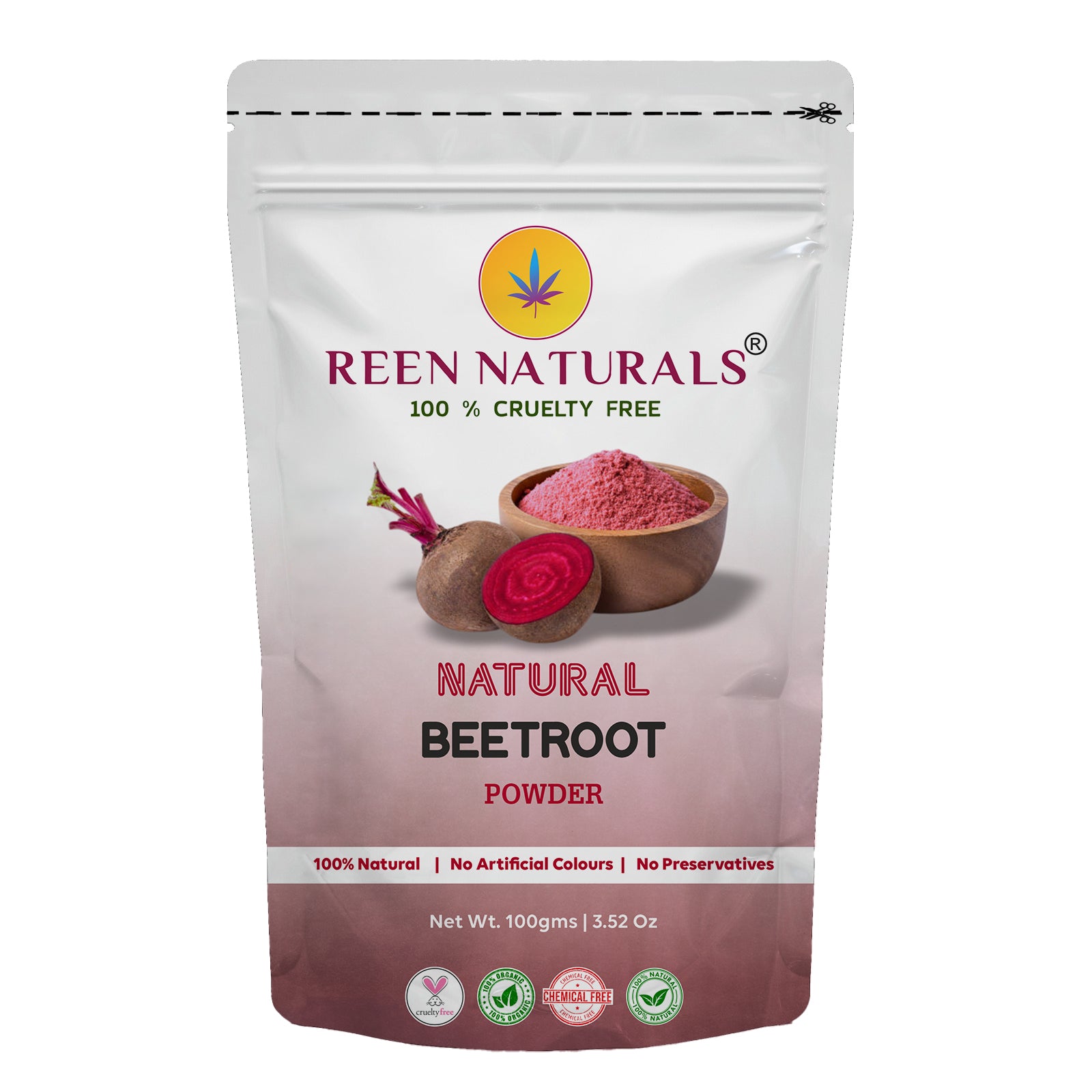 Beetroot Powder For face Brightening 100 grams