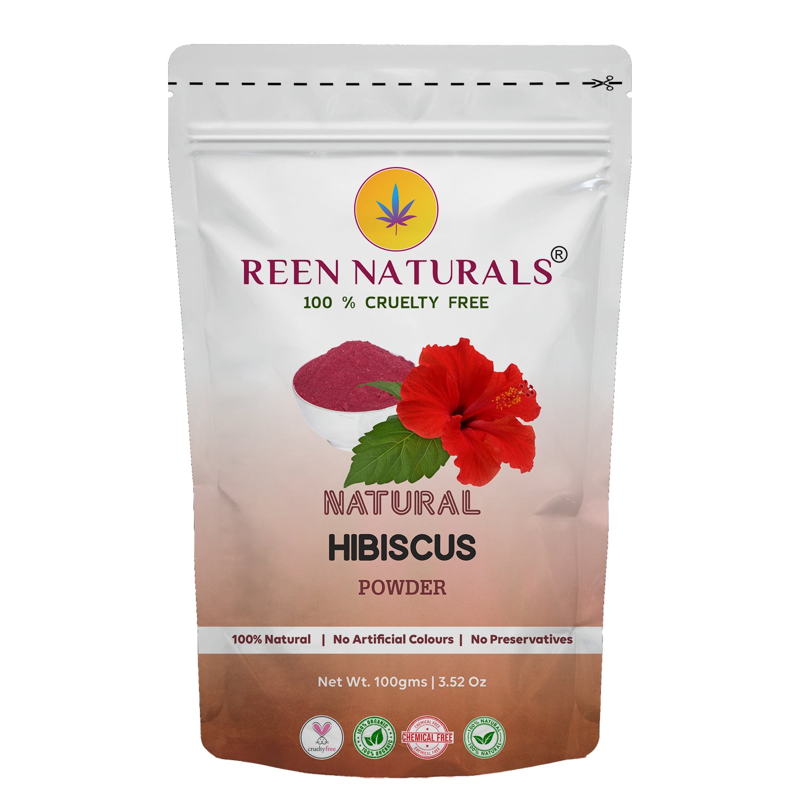 Hibiscus powder for hair growth 100 Grams